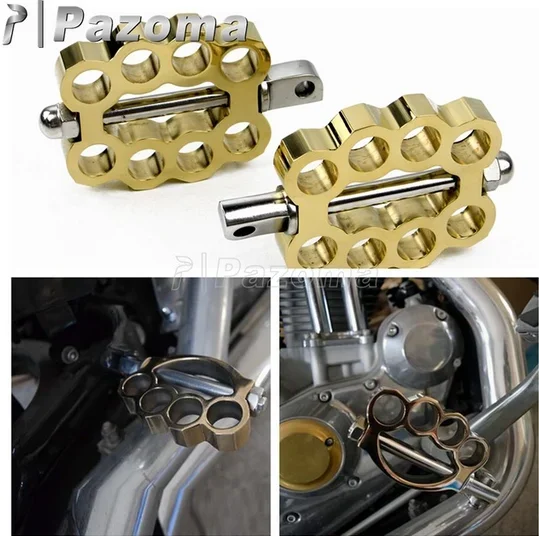 Motorcycle Foot Peg Shifter Pedals Rest for Harley Softtail Dyna Road King Sportster 883R 883L Chopper Bobber