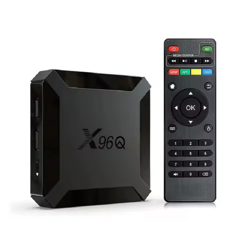 X96Q Android 10 Allwinner H313 Quad Core Smart TV BOX 2GB 16GB 1GB 8GB 4K 2.4G Wifi Set Top Box VS X96 Mini X96 Max TVbox