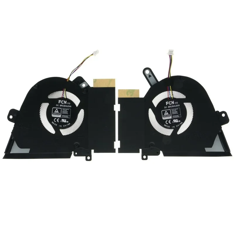 Laptop CPU + GPU Cooling Fan for ASUS TUF Dash F15 FX516 FX516P Air RTX3070 12V 1A FNAQ DFSCK221151817 FNAR DFSCK22D05883L