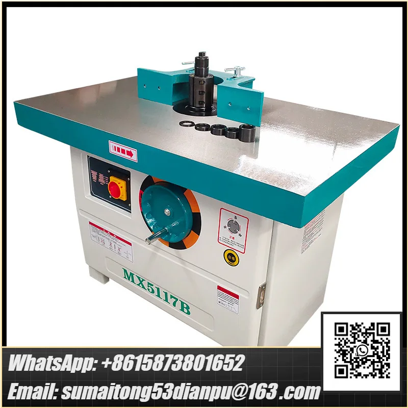 MX5117B Woodworking Vertical Milling Machine Wood Spindle Shaper Spindle Moulder Machine
