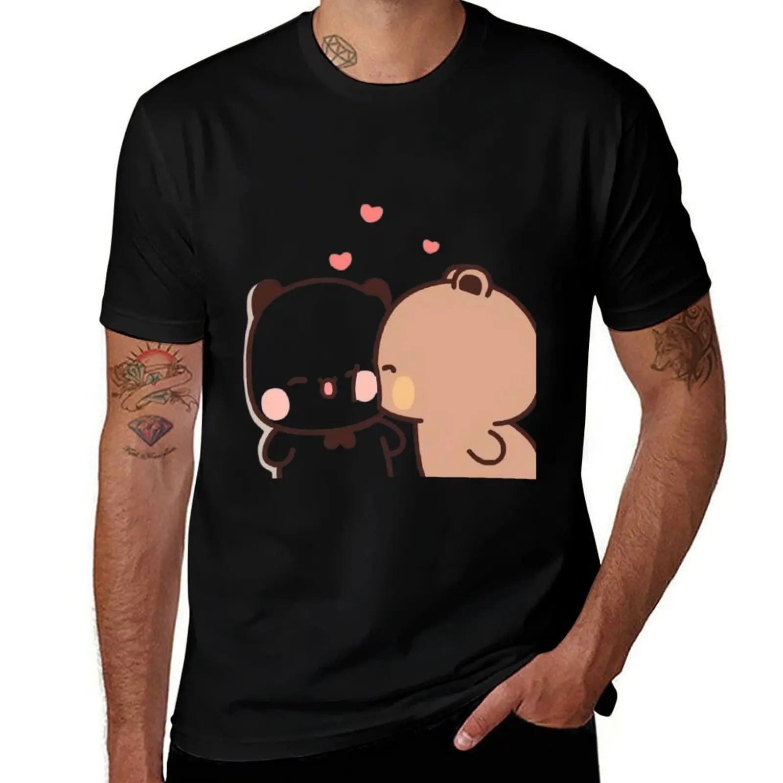 

bubu dudu T-Shirt cotton t shirts man 100% man t shirts graphic T-Shirt