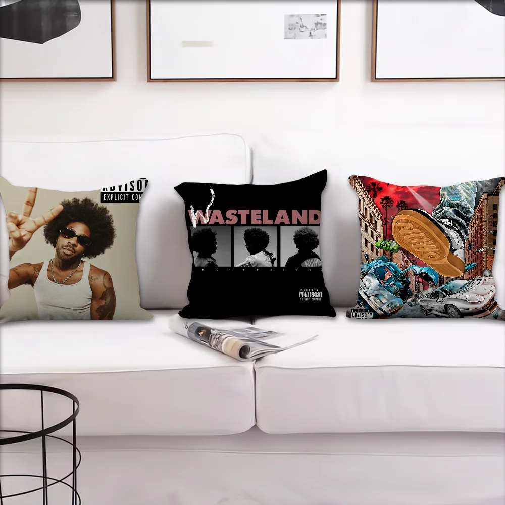 Albums cushion cover For Pillow Case B-BrentS Sofa Bedroom Living Room Office F-Fai-yazS Bedside Table Backrest Printing Square