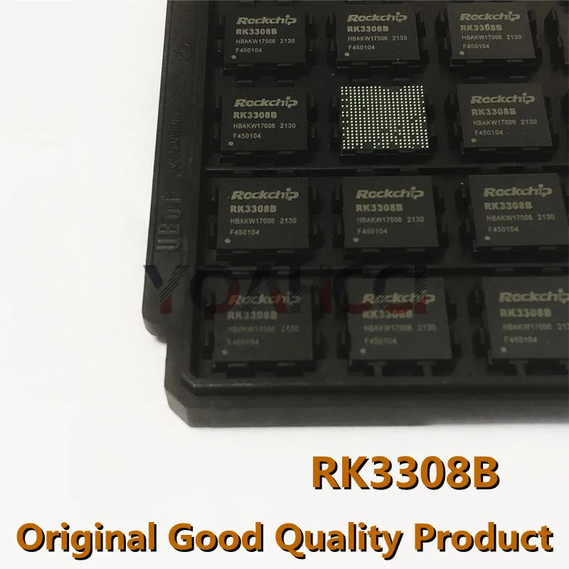 

RK3308B (5pieces) Free Shipping TFBGA Quad-core ARM Cortex-A35, 100% Original New IC Chip, In Stock