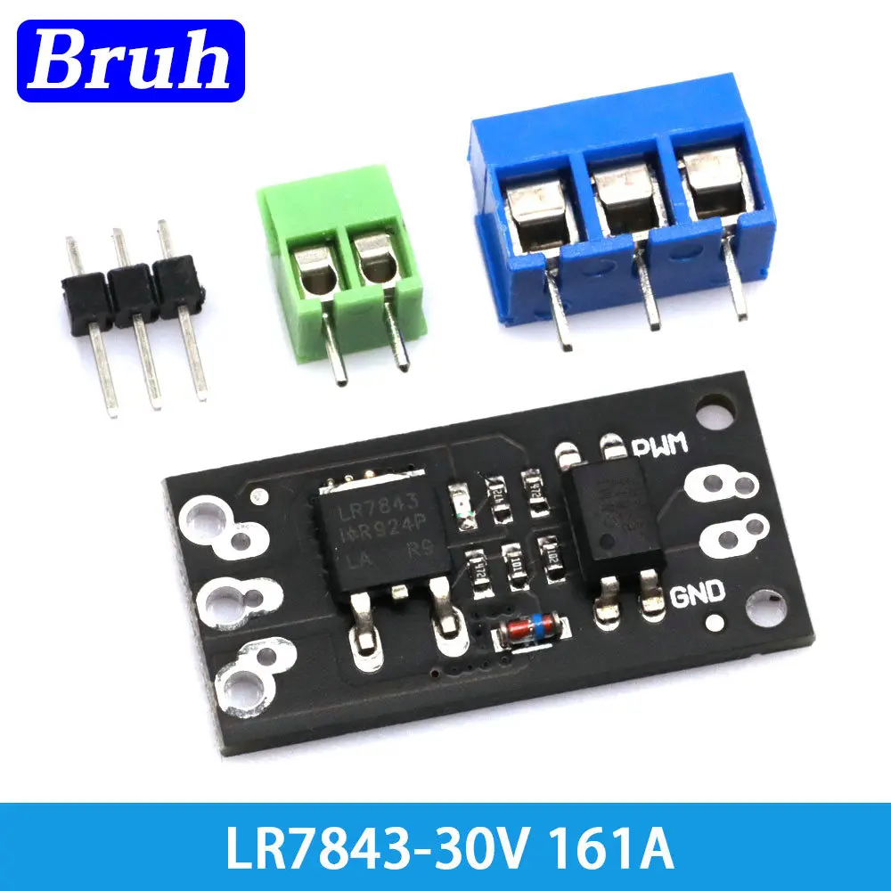 Isolated MOSFET MOS Field Effect Tube Module 3V / 5V FR120N LR7843 D4184 AOD4184 Board Replacement Relay For Arduino and MCU