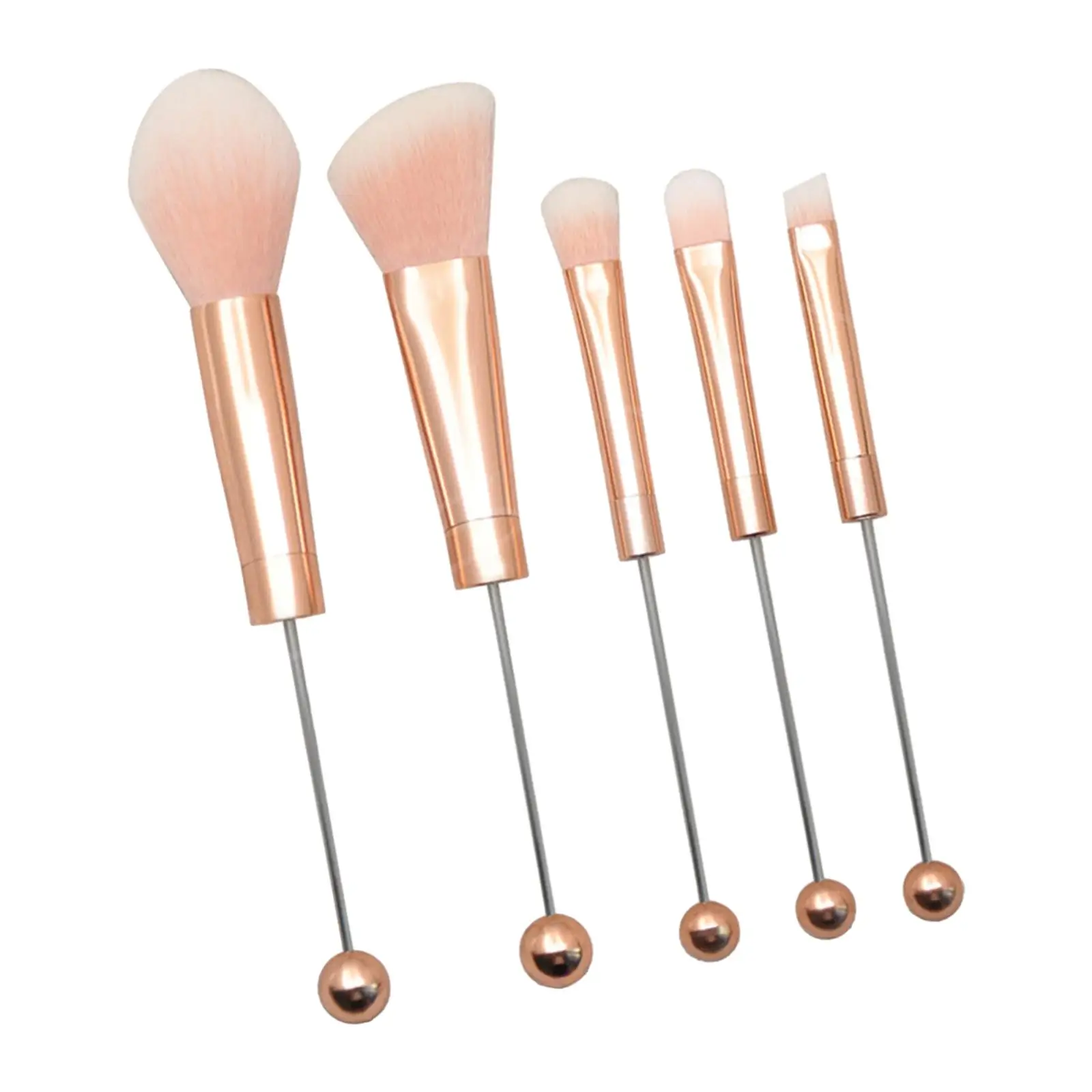 5x Makeup Brushes Set Cosmetic Brushes with Soft Synthetic Fiber Multifunctional Make up Brushes Tool Kits for Sisters Adults