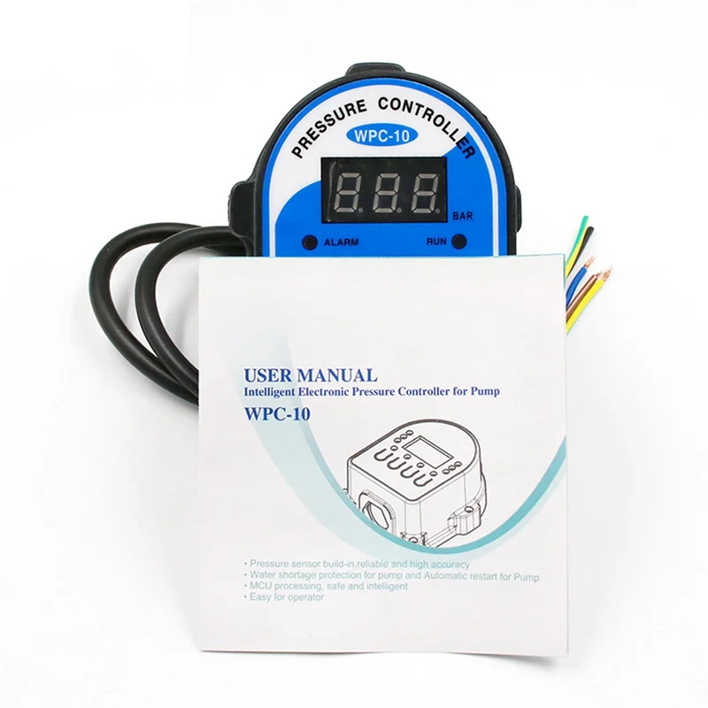 Electronic Intelligent Water Pump Pressure Controller Pressure Switch For Vacuum Pump High Pressure Pump Wpc 10 Water Pump Relay
