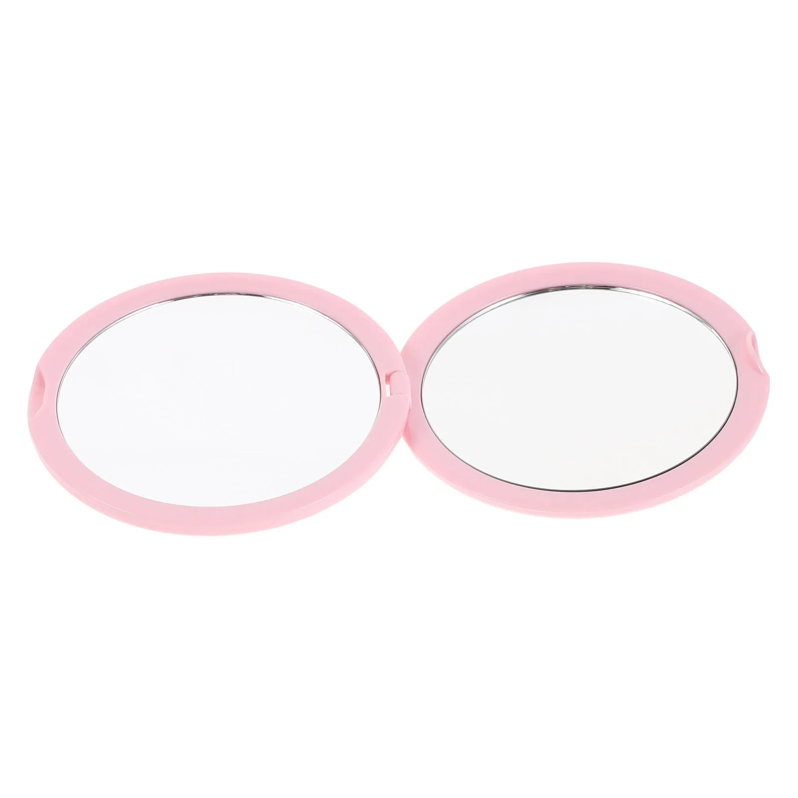 5 stuks draagbare dubbelzijdige compacte spiegel 10x vergrote opvouwbare make-upspiegel voor vrouwen reizen kantoor mini make-up benodigdheden