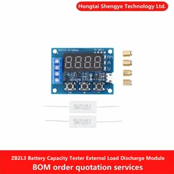 ZB2L3 Tester di capacità della batteria scarica di carico esterna batteria 1.2-12V 18650 ecc. modulo di prova di capacità