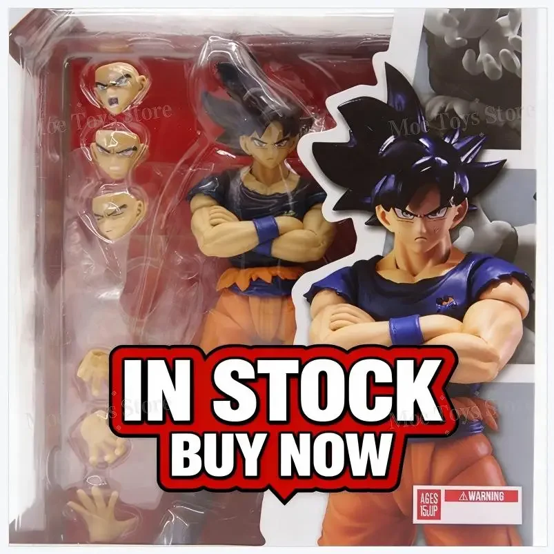 

В НАЛИЧИИ Новая коллекционная фигурка Dragon Ball Super Son Goku Migatte No Goku Kizashi с подвижными суставами, модель-игрушка, подарок на день рождения