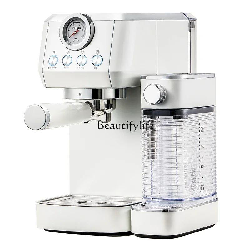 

Italian semi-automatic coffee machine, small milk coffee machine, concentrated milk foam machine