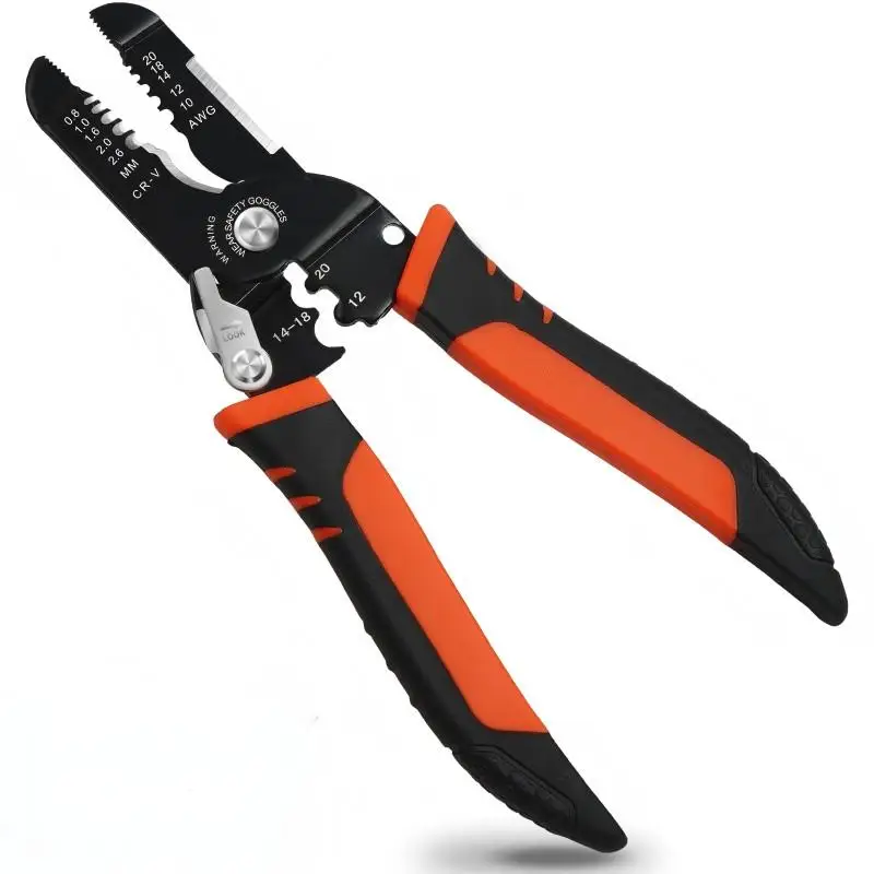 

5-In-1 3rd Generation Electrical Cable Stripper Multifunctional Pliers for 10-20 AWG Stripper Tools Multipurpose Crimping