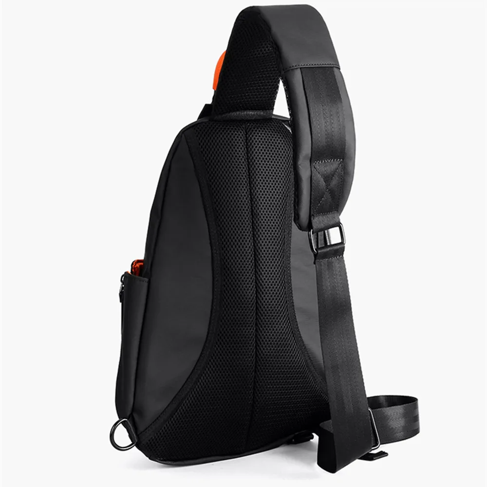 Imagem -05 - Bolsa Mensageiro Funcional Masculina Bolsa de Ombro de Grande Capacidade Mochila de Motocicleta Bolsa de Peito Nova Moda 2023