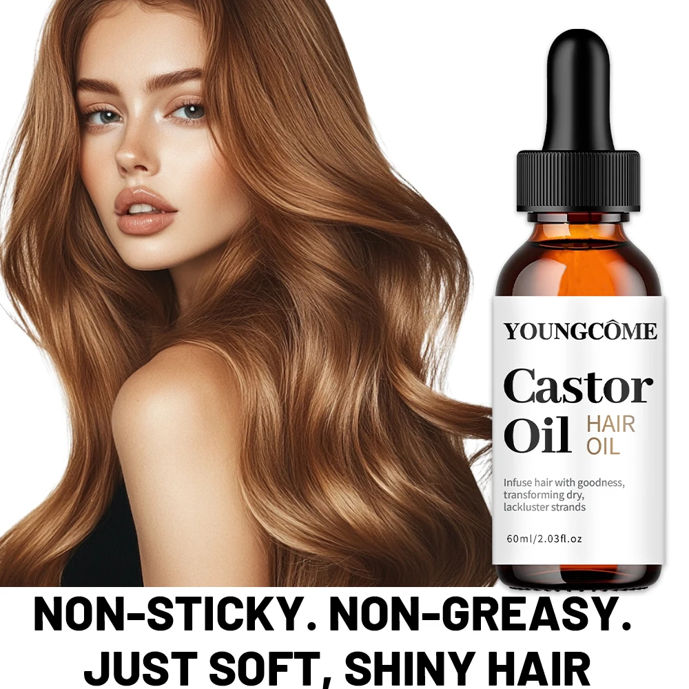 YOUNGCOME Castor Hair Oil Mois - Hair Care Hair Serum ulasan dan harga