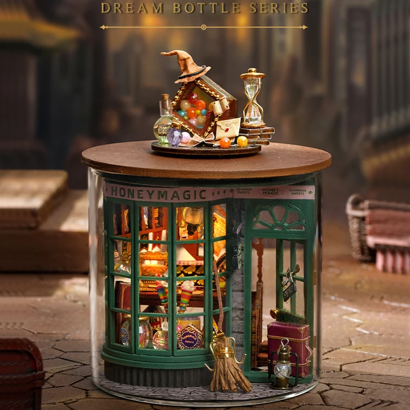 Wooden Mini DIY Doll House Kit For Making And Assembling Room Models Toys Home And Bedroom Decorations With Furniture Dollhouse