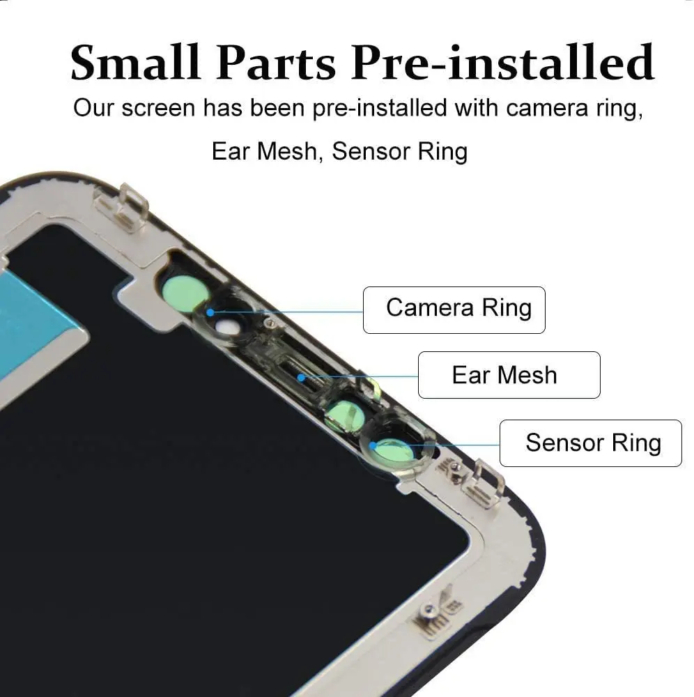 OLED Pantalla For iphone XS LCD xsmax Screen OLED LCD Display Touch Screen Digitizer Assembly For iPhone XS Max Replacement