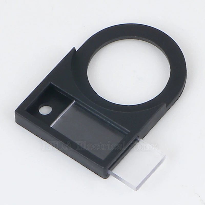 22mm Side Inserted / Buckle In the Back Button Switch Signal Light Sign Board label board Sign Box