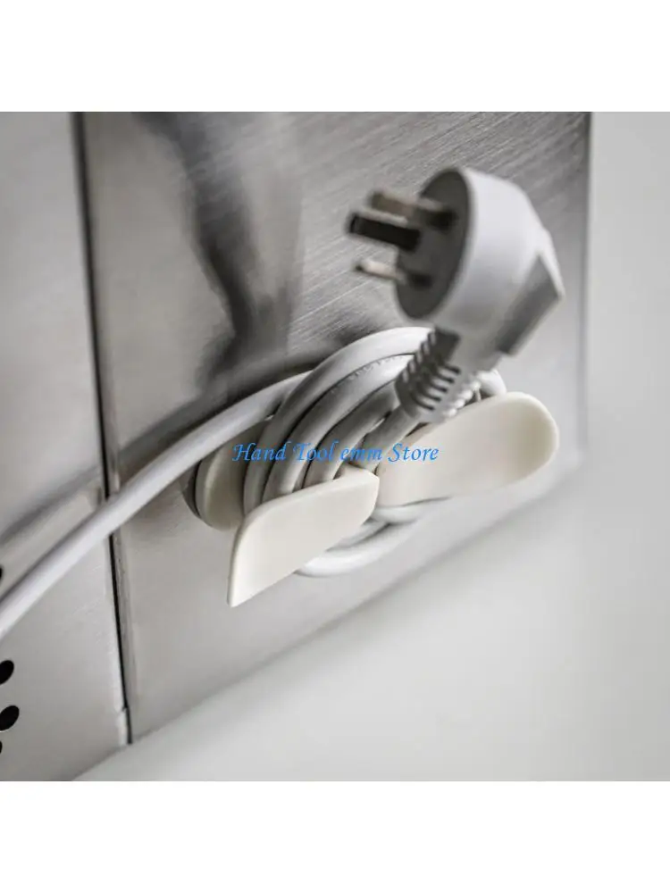 

H37F Fixing Clamp for Power Cord Hook Wire Cable Winder Holder Home Appliance Plug