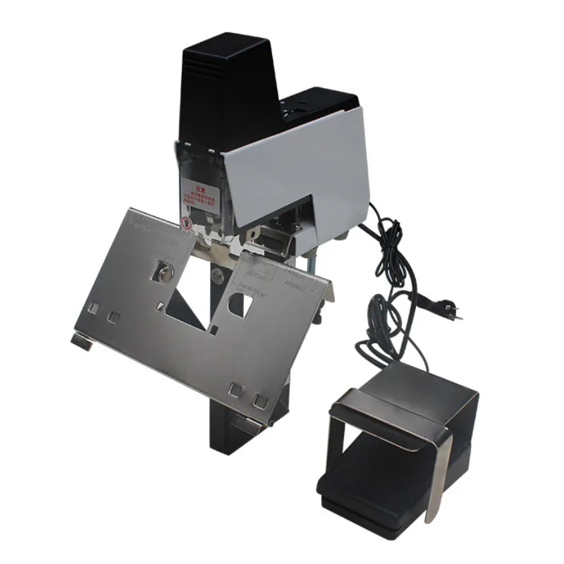 Electric Flat/Saddle Stapler Machine Hand Operate Staples Binder Paper Book Binding Machine