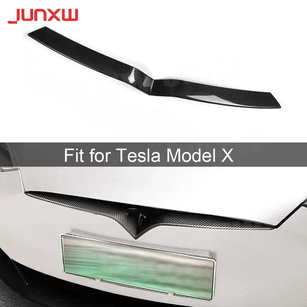 

Car Decoration Trim Cover Stick Door Decoration Trim Cover Sticker for Tesla Model X SUV 2020 Car Styling Mesh Trim