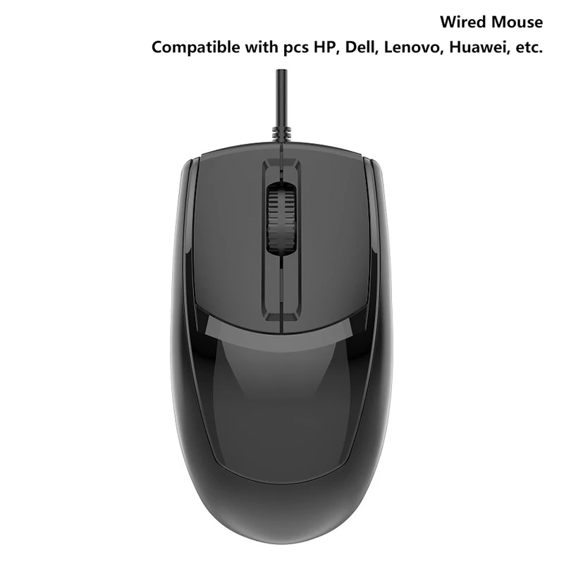 Optical Ergonomics Wired Mouse 1000DPI Wired Computer Mouse For PC Laptop USB Cable Mice Business Office Games Mouse