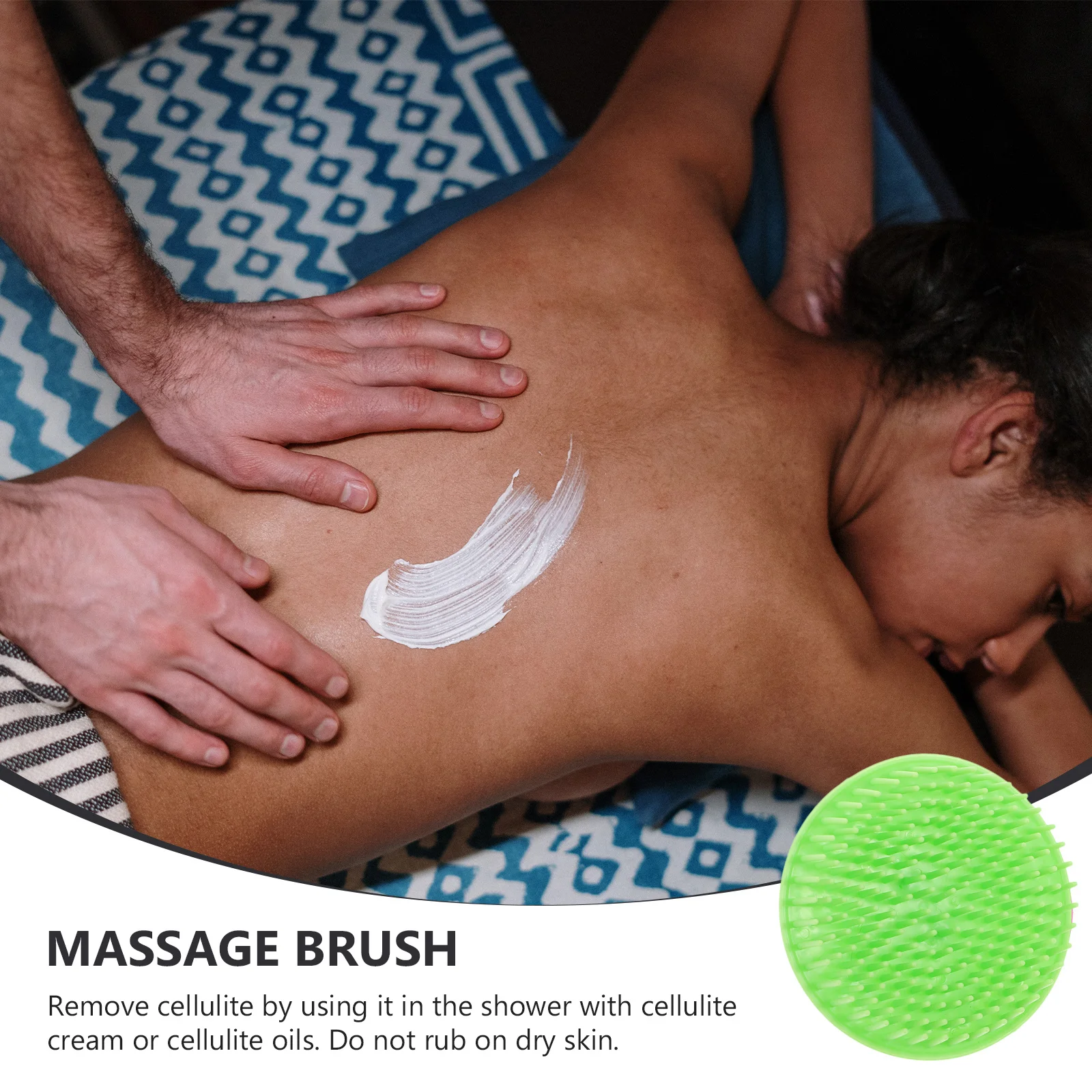 

1Pcs Silicone Massage Brush Slimming Massager for Body Legs Arms Compact Portable Deep Cellulite Removal Body Massage Tool