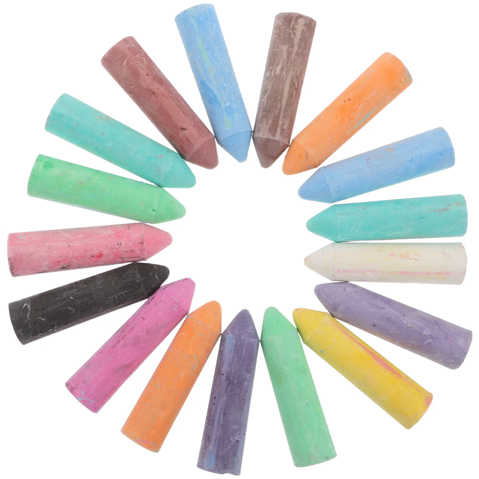 

20pcs Washable Sidewalk Chalk 3.54X0.98X0.98In Jumbo Outdoor Drawing Chalks For Driveway Playground Art Play Pavement