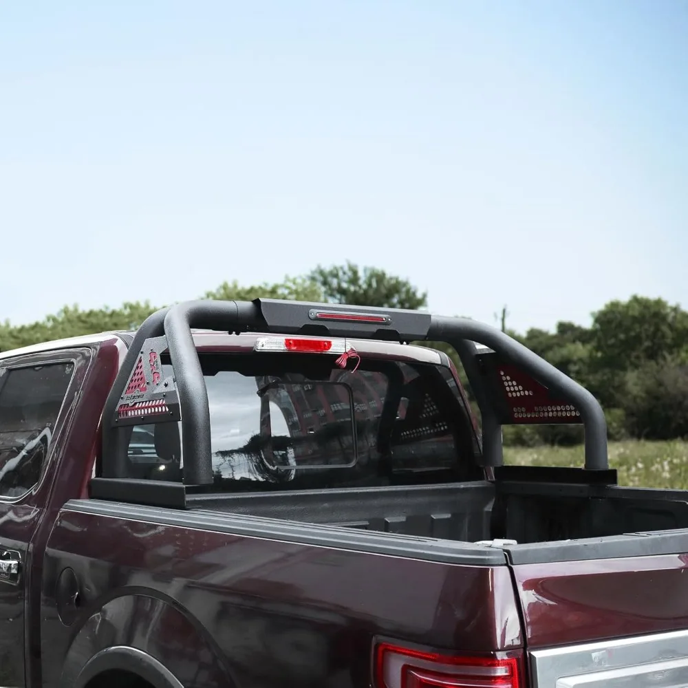 フルサイズピックアップトラック用ロールバー、調整可能なスポーツチェイスラックロールバー、フォードF-150/F-250/F-350、ラム1500/2500/対応