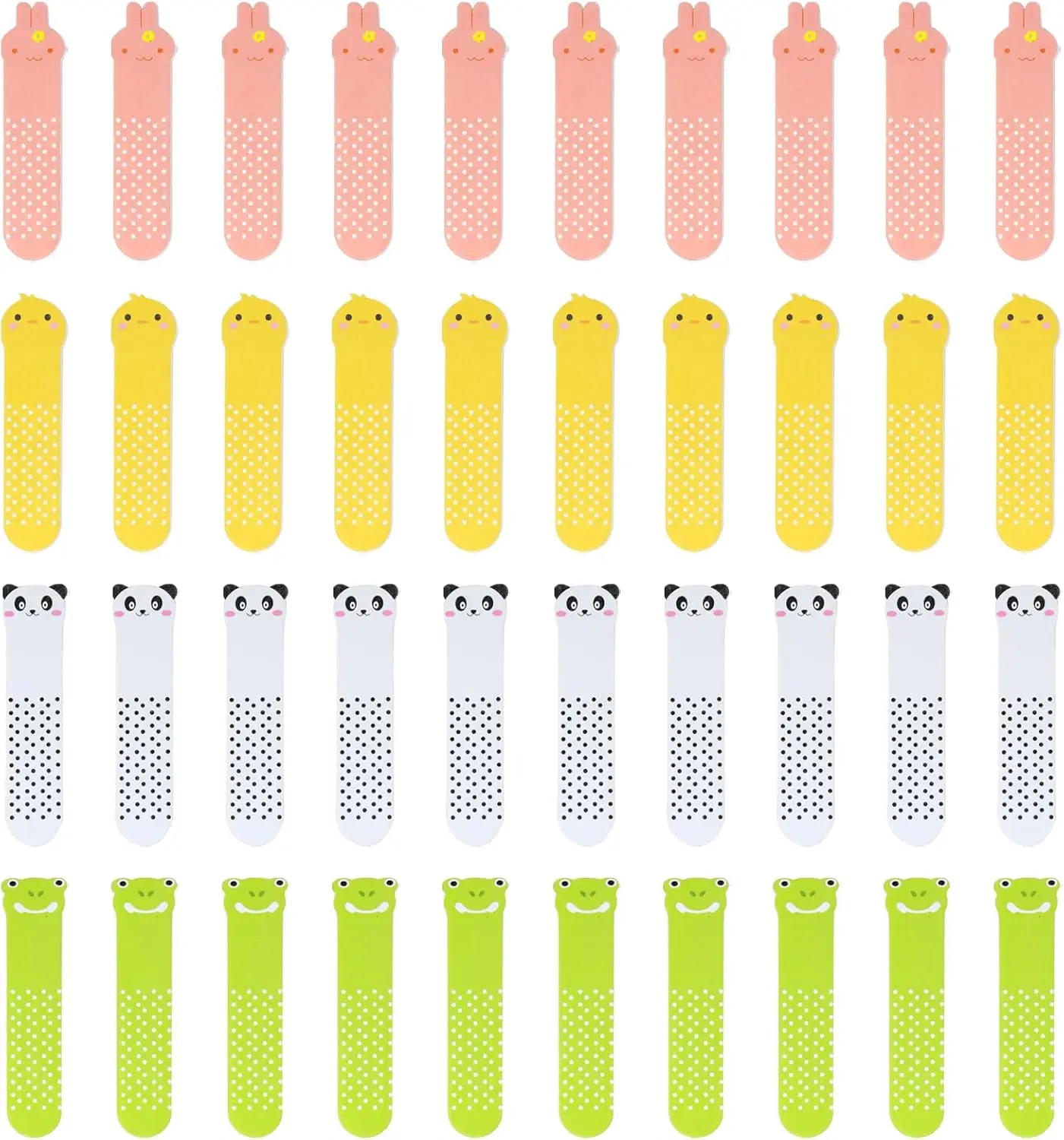 Mini-nagelvijlen met schattig dierenpatroon, dubbelzijdige nagelbuffer en nagelvijl voor thuis- en op reisgebruik