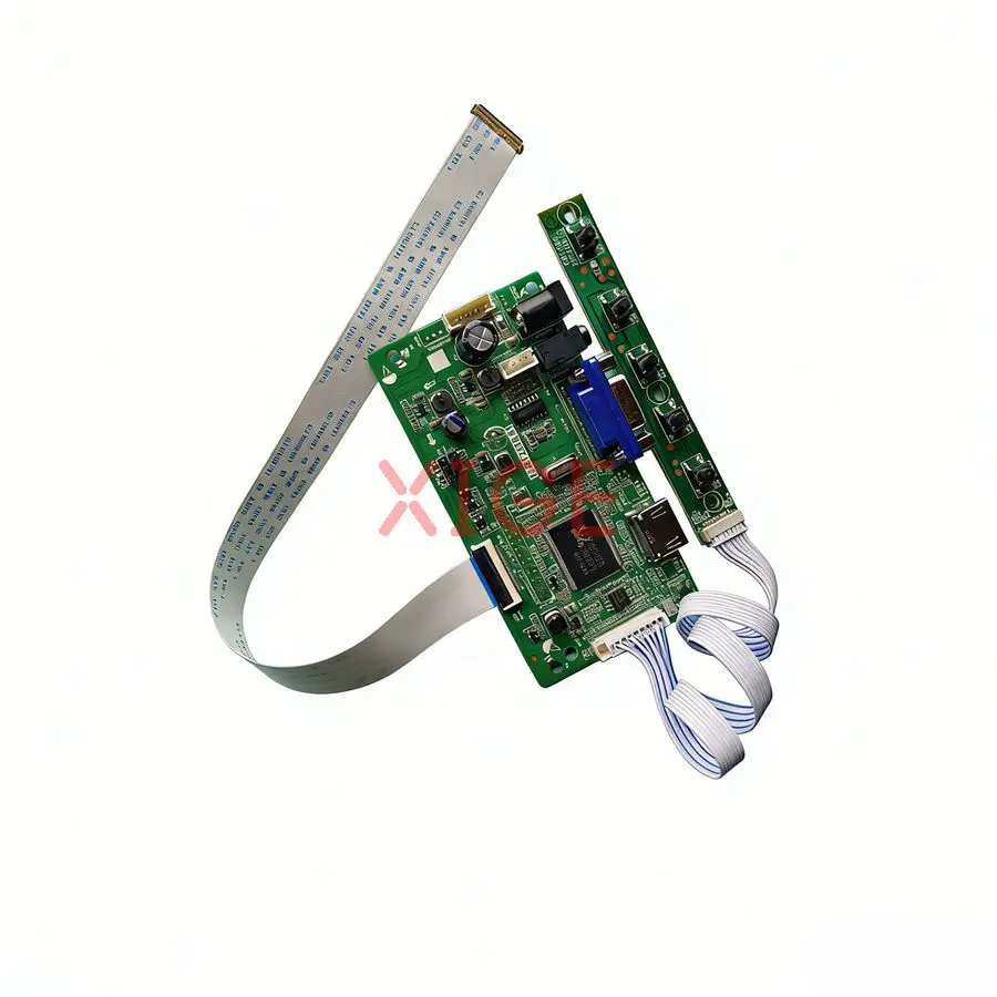 

Screen Controller Board Fit B156XTN03 B156XTN04 B156XTN01 B156XTN02 1366x768 EDP 30 Pin 1366*768 Laptop Monitor HDMI+VGA DIY Kit