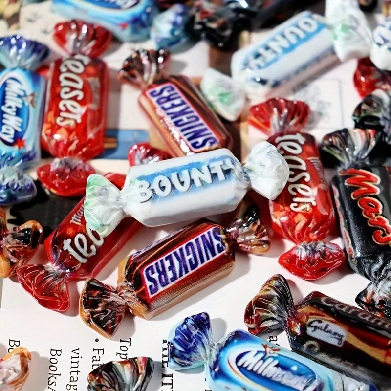 Cute 8pcs Candy Fridge Magnets - Decorative Refrigerator Magnets for Kitchen, Office Whiteboard, Locker, Cabinet Gift