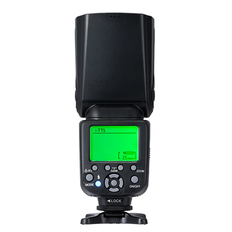 Triopo photography dlsr speedlite flash light with remote control flashing lights for Canon speedlight