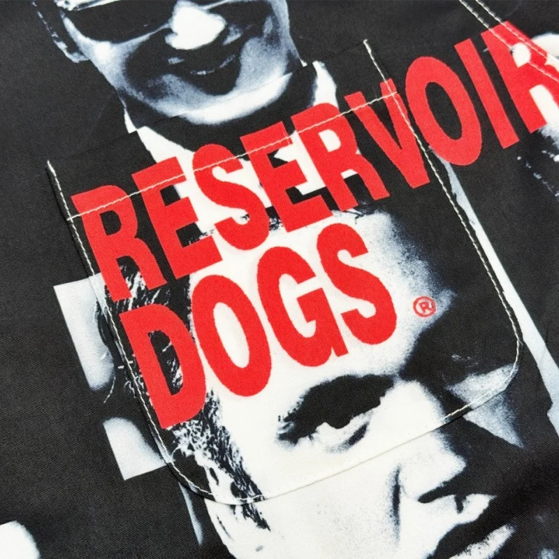 AI Mens Womens Premium WACKO MARIA Shirt Streetwear Image Digital Print High Quality Summer Short Sleeve Shirt