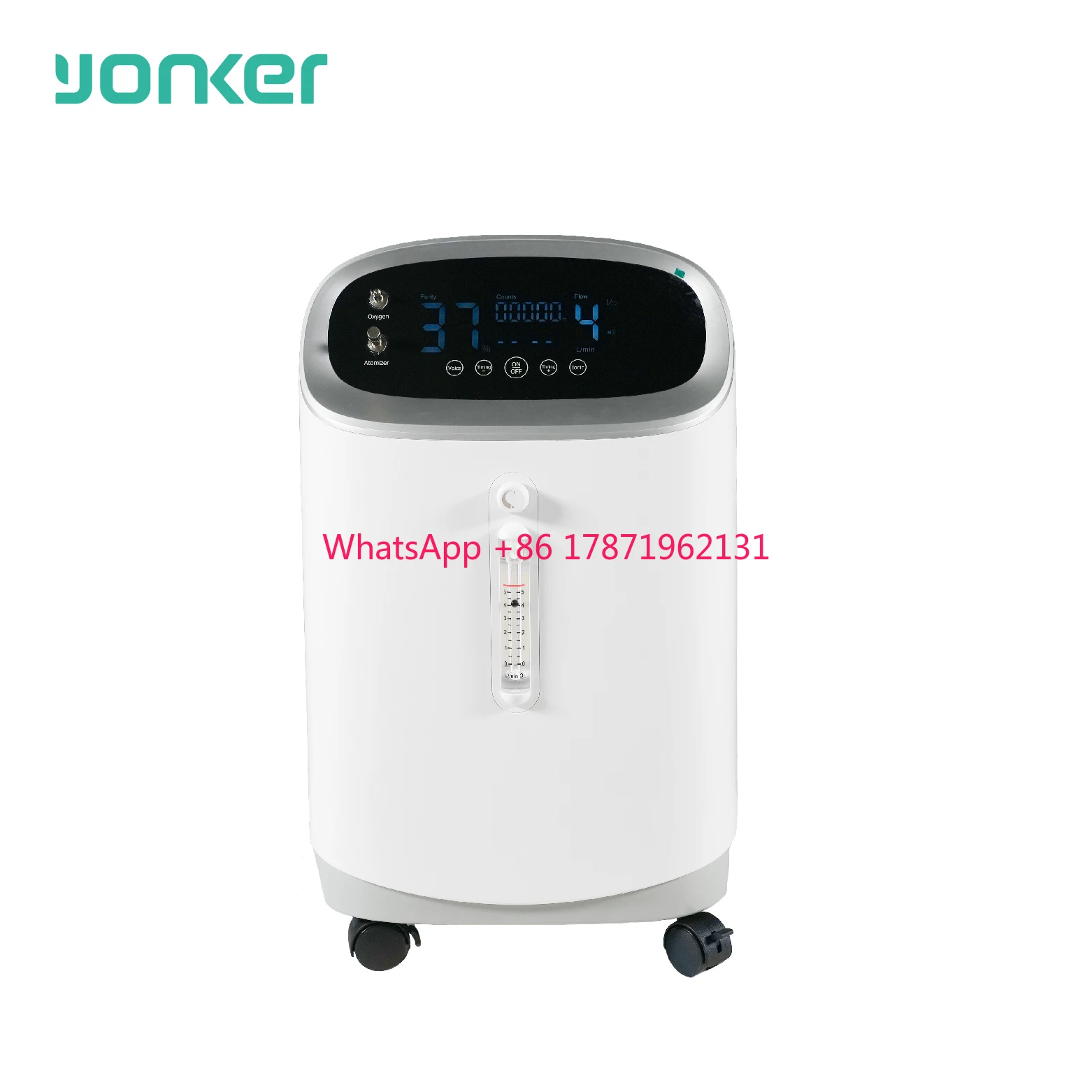 

Yonker High Flow Veterinary Hospital Dual Purpose Atomizatoin Pet Medical Oxygene Concentrator