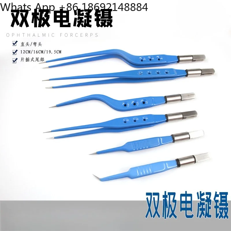 Bipolar electrocautery forceps, high temperature and high pressure resistant sterilization electrocautery forceps