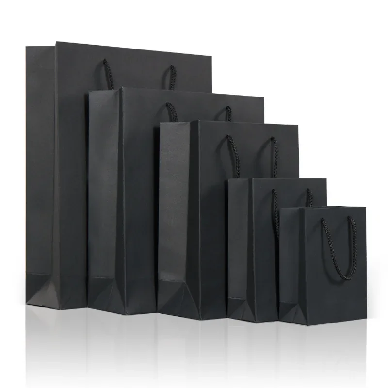 Neue Schwarze Süßigkeiten-Geschenktüten Aufbewahrungsbox für Party Babyparty Papier-Schokoladenboxen Verpackung/Hochzeits-Gastgeschenke Süßigkeitenboxen