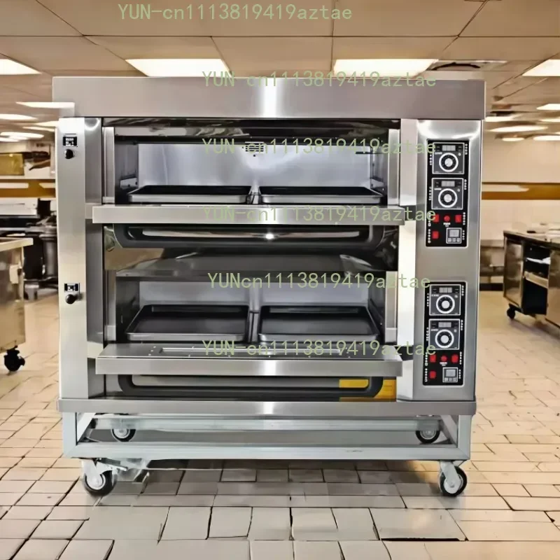 【Best-selling】Discount Offer Kitchen Oven Bakery Machine Equipment Baking Oven Bread Cake Deck Oven