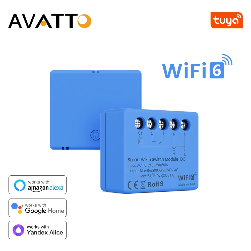 Avatto Tuya Wifi 6 … - image