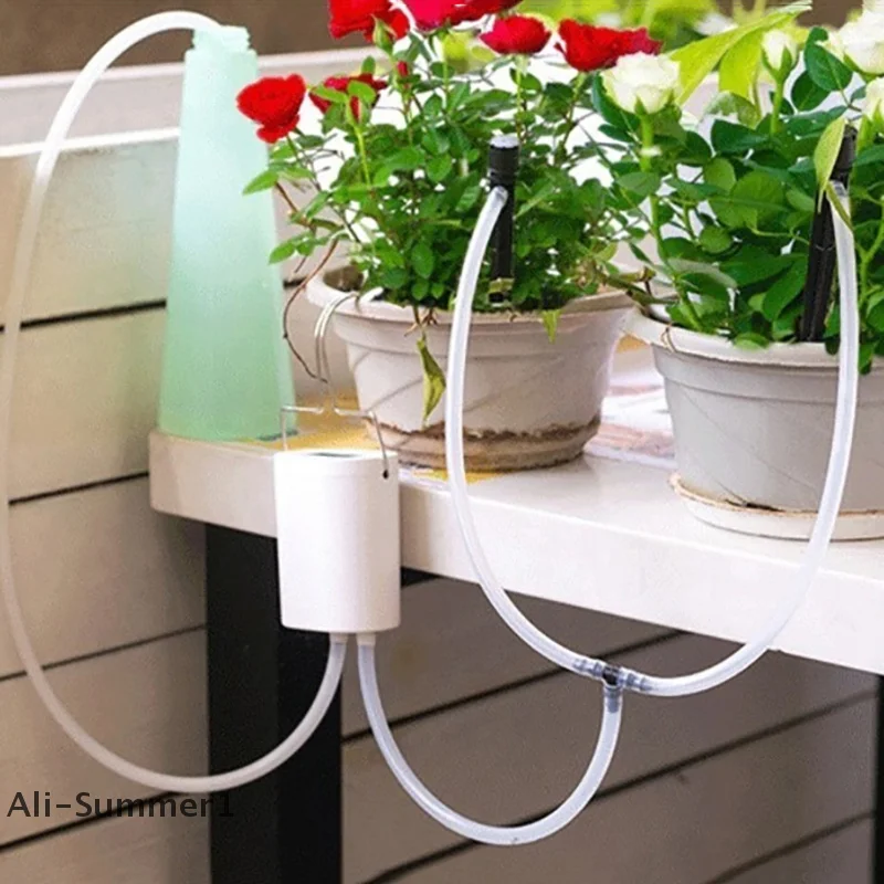 

【E】Интеллектуальный автоматический поливочный насос, контроллер, цветы, растения, спринклер, устройство для капельного орошения, насос, таймер, система, садовый инструмент