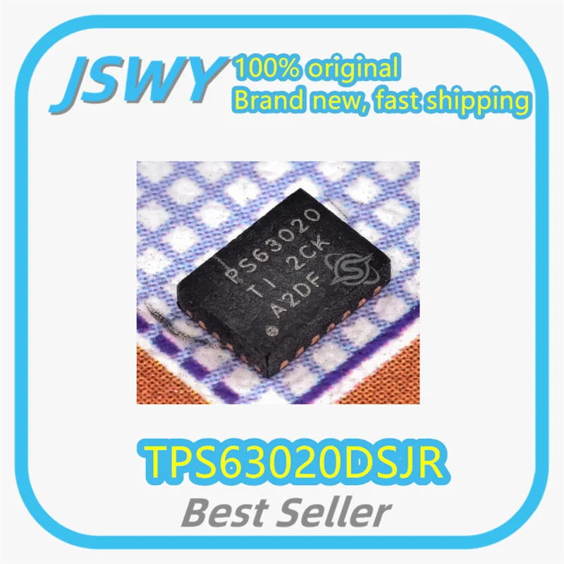 (10/50 pieces) TPS63020DSJR TPS63020 Silkscreen PS63020 VSON14 Switching Power Supply Regulator Genuine