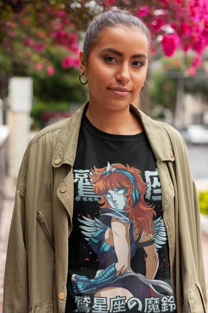 Kurogane Ikki T-shirt Saint Seiy knights of the zodiac manga shun shiryu Shirt