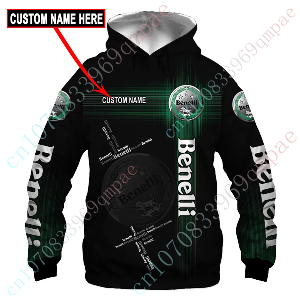 

Benelli Hoodies For Men Women Casual Oversize Zip Hoodies Unisex Clothing Harajuku Pullover Top Anime Sweatshirt Custom Logo