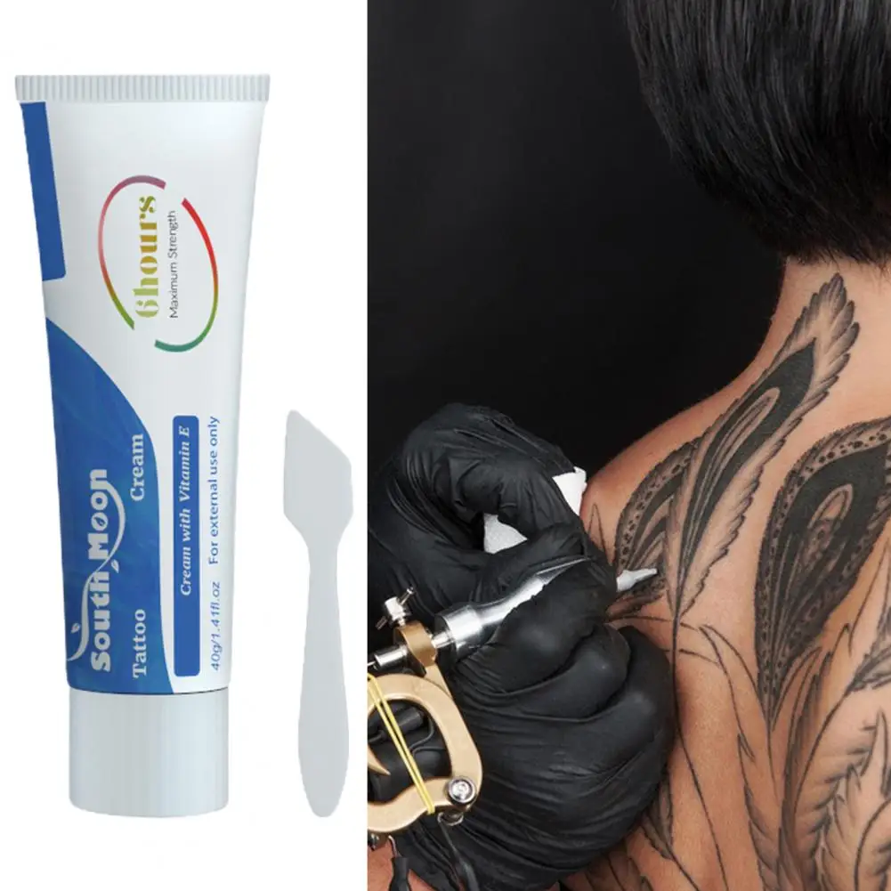 Tattoo Healing Cream Gentle Tattoo Care Cream Enhance Clarity Prevent Fading Speed Healing Moisturizing Skin Cream for Tattoos