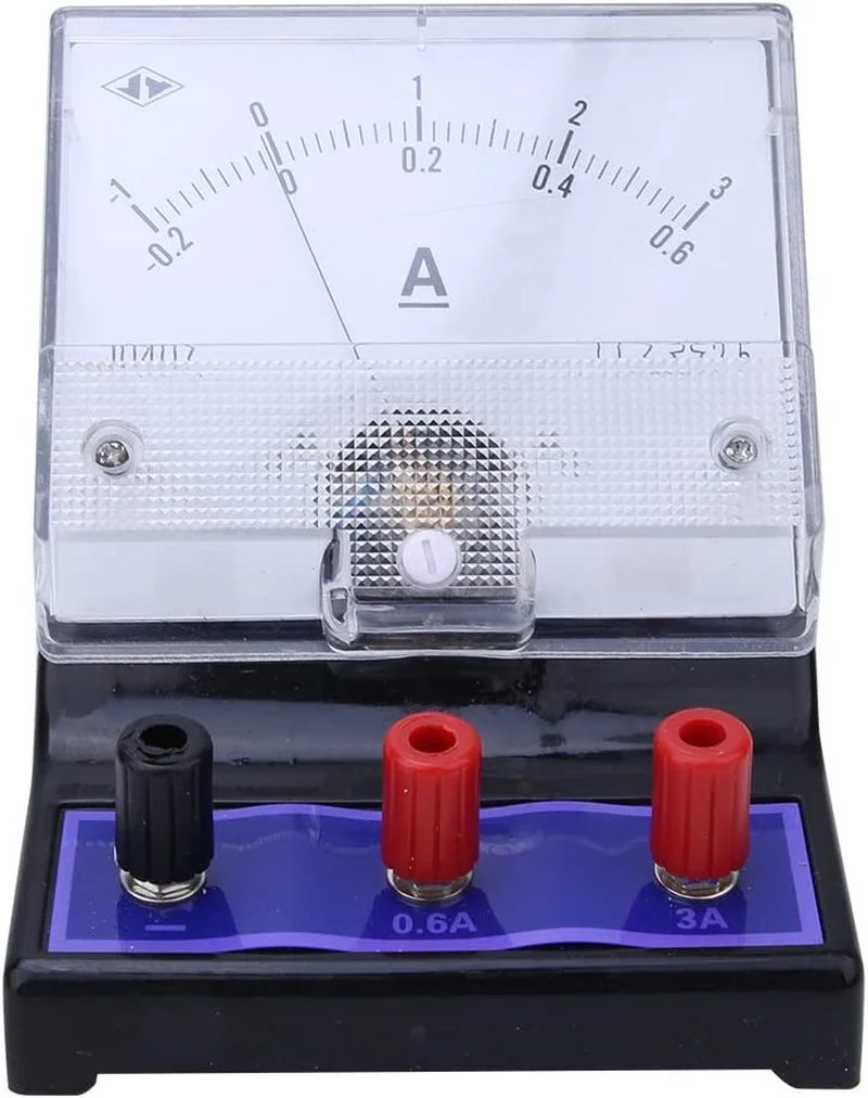 Labs DC Moving Coil Meter Ammeter Analog Ammeter Micro Amp Gauge Current Measurement Panel Meter for Physics Teaching Supplier