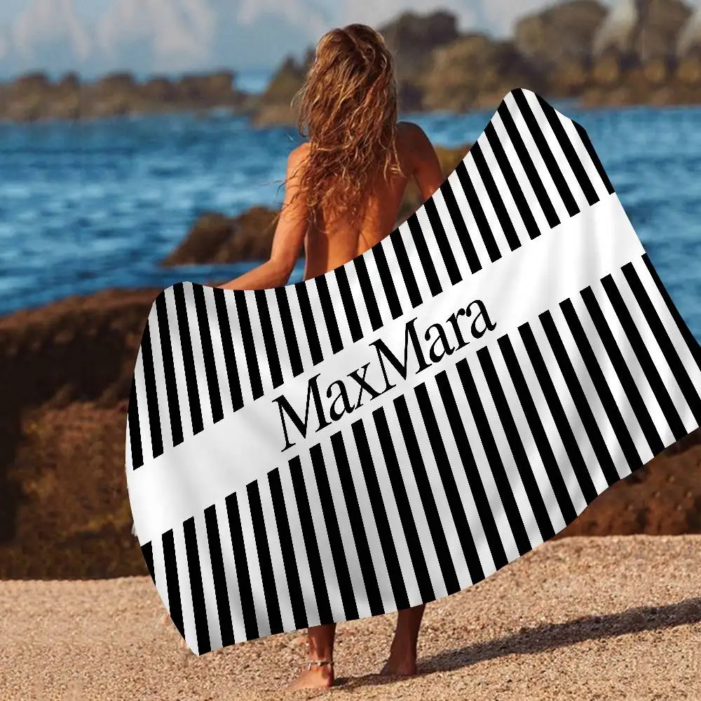 Brand M-Max-m-MaraS Beach Towel Colorful Bath Towels For Girl Microfiber Quick Dry Custom Sand Free Beach Yoga Spa Gym Pool