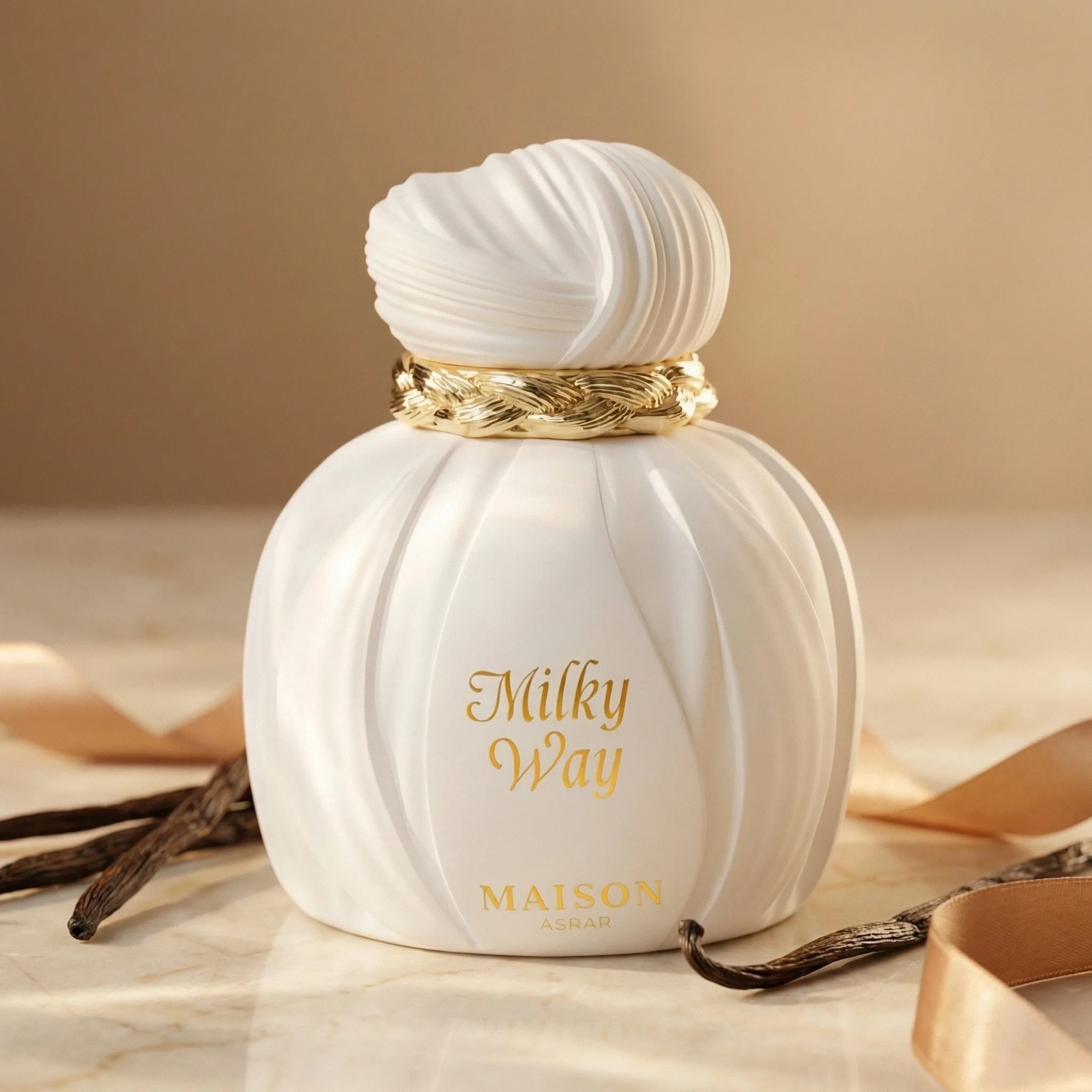 

MAISON ASRAR Milky Way Unisex EDP 100ml, Milk Caramel Vanilla, Long Lasting Perfume for Women & Men