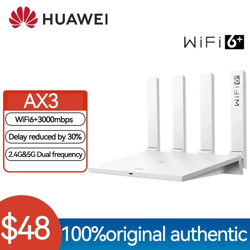 Huawei RouterAX3 WiFi 6+3000mbps High Speed Signal Booster 2.4g&5g