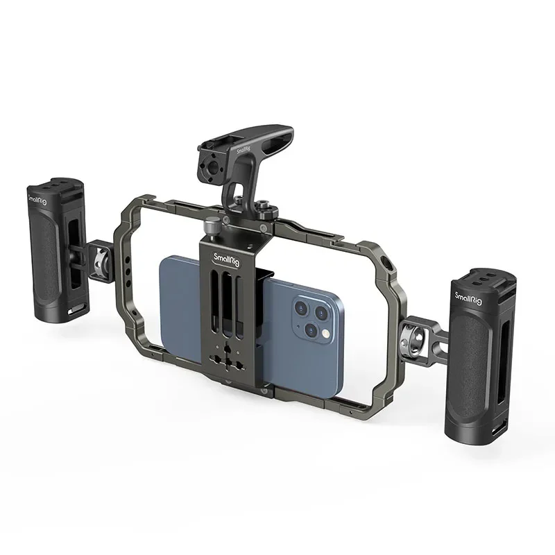 

Universal Phone Video Rig Kit Video Stabilizer Rig For Vlog Videography Live Streaming For IPhone 15 14 13 12 Pro Max