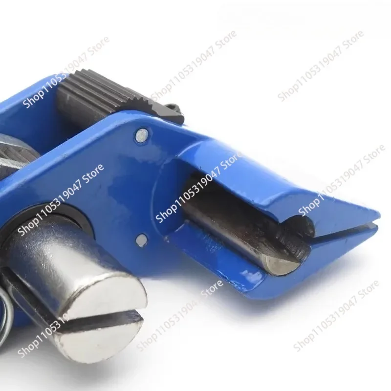 Heavy duty blue stainless steel strap fastening cutting tool stainless steel cable tie gun pliers baler