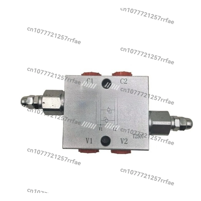 VAU DE/VBDC tubular bi-directional cross relief valve double-acting cylinder buffer valve anti-hydraulic shock valve