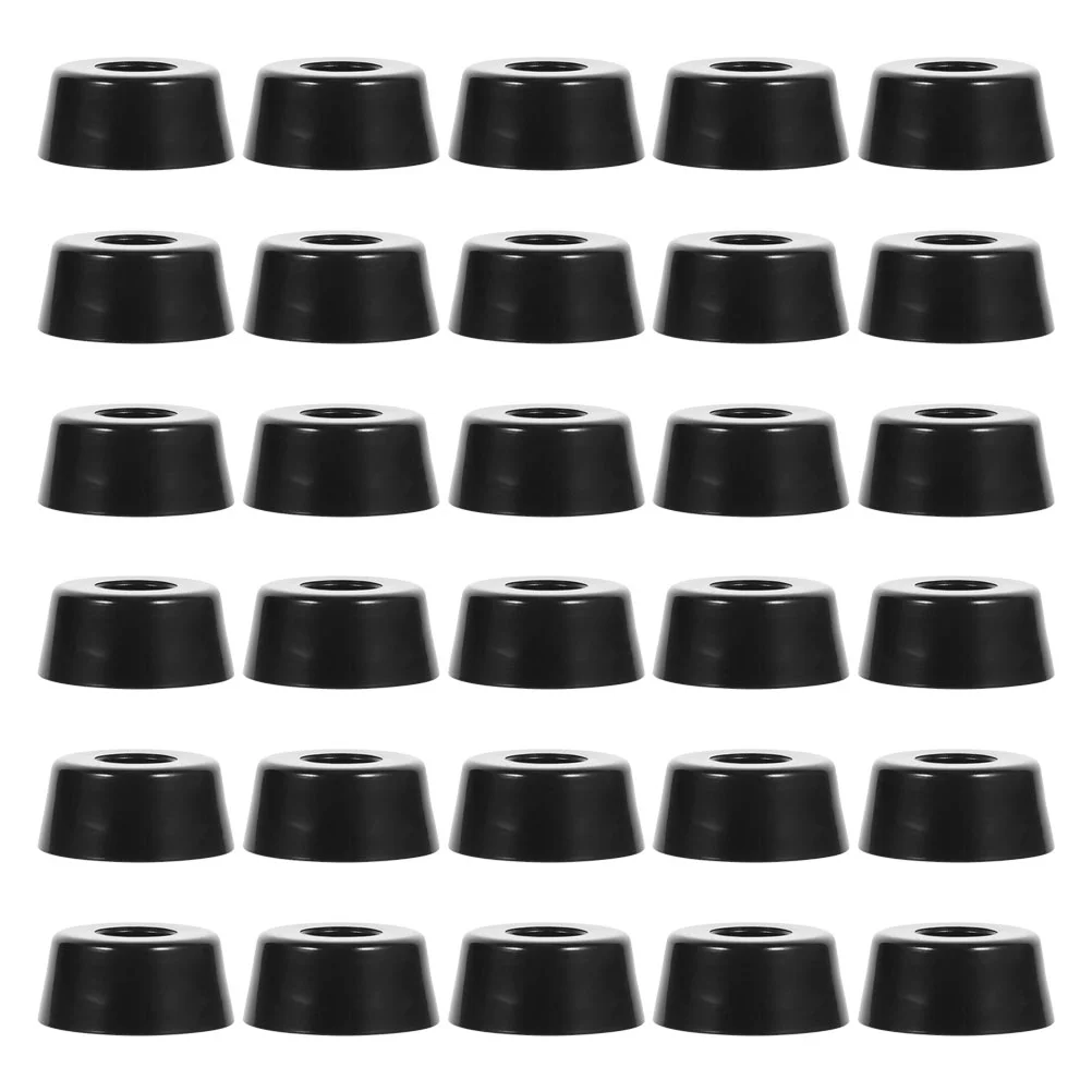 

30 Pcs Cutting Board Rubber Feet for Electronics Small Non-slip Bumper Stainless Steel